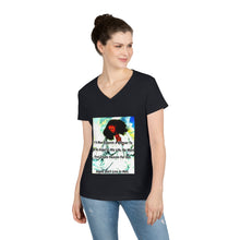 Load image into Gallery viewer, Ladies' V-Neck T-Shirt