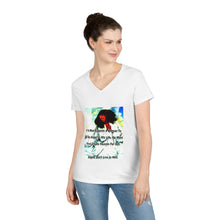 Load image into Gallery viewer, Ladies' V-Neck T-Shirt
