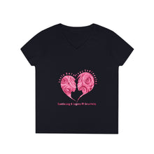 Load image into Gallery viewer, Ladies' V-Neck T-Shirt