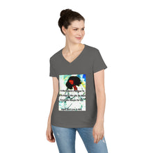 Load image into Gallery viewer, Ladies' V-Neck T-Shirt