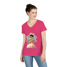 Load image into Gallery viewer, Ladies' V-Neck T-Shirt