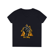 Load image into Gallery viewer, Ladies' V-Neck T-Shirt