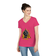 Load image into Gallery viewer, Ladies' V-Neck T-Shirt