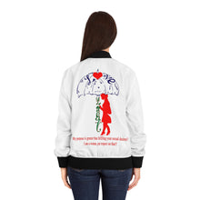 Load image into Gallery viewer, Women's Bomber Jacket (AOP)