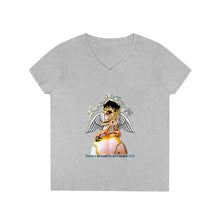 Load image into Gallery viewer, Ladies' V-Neck T-Shirt