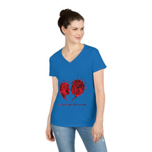 Load image into Gallery viewer, Ladies' V-Neck T-Shirt