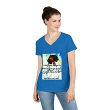 Load image into Gallery viewer, Ladies' V-Neck T-Shirt