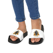 Load image into Gallery viewer, Youth PU Slide Sandals