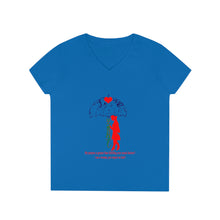 Load image into Gallery viewer, Ladies' V-Neck T-Shirt