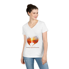 Load image into Gallery viewer, Ladies' V-Neck T-Shirt