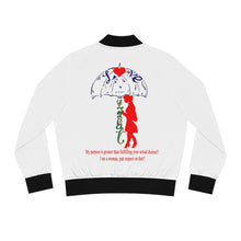 Load image into Gallery viewer, Women's Bomber Jacket (AOP)