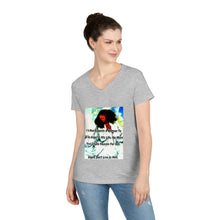 Load image into Gallery viewer, Ladies' V-Neck T-Shirt