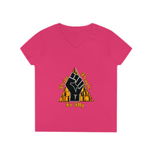 Load image into Gallery viewer, Ladies' V-Neck T-Shirt