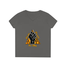 Load image into Gallery viewer, Ladies' V-Neck T-Shirt