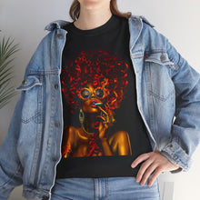 Load image into Gallery viewer, Empowerment Graphic Unisex Heavy Cotton Tee - Bold Afro Design