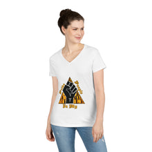 Load image into Gallery viewer, Ladies' V-Neck T-Shirt