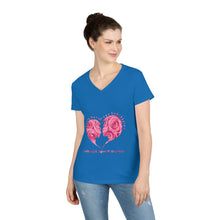 Load image into Gallery viewer, Ladies' V-Neck T-Shirt