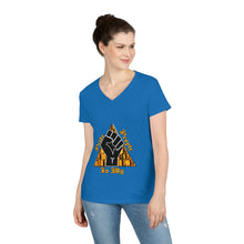 Load image into Gallery viewer, Ladies' V-Neck T-Shirt