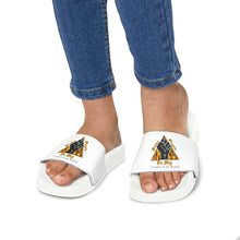 Load image into Gallery viewer, Youth PU Slide Sandals