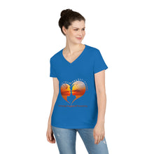 Load image into Gallery viewer, Ladies' V-Neck T-Shirt
