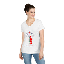 Load image into Gallery viewer, Ladies&#39; V-Neck T-Shirt
