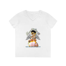 Load image into Gallery viewer, Ladies&#39; V-Neck T-Shirt
