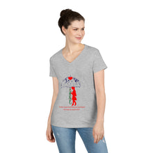 Load image into Gallery viewer, Ladies&#39; V-Neck T-Shirt
