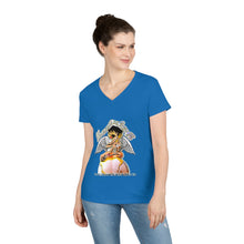 Load image into Gallery viewer, Ladies&#39; V-Neck T-Shirt
