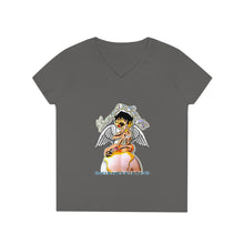 Load image into Gallery viewer, Ladies&#39; V-Neck T-Shirt
