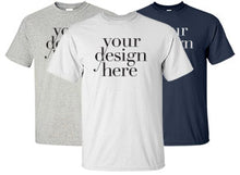 Load image into Gallery viewer, Custom printed T shirts
